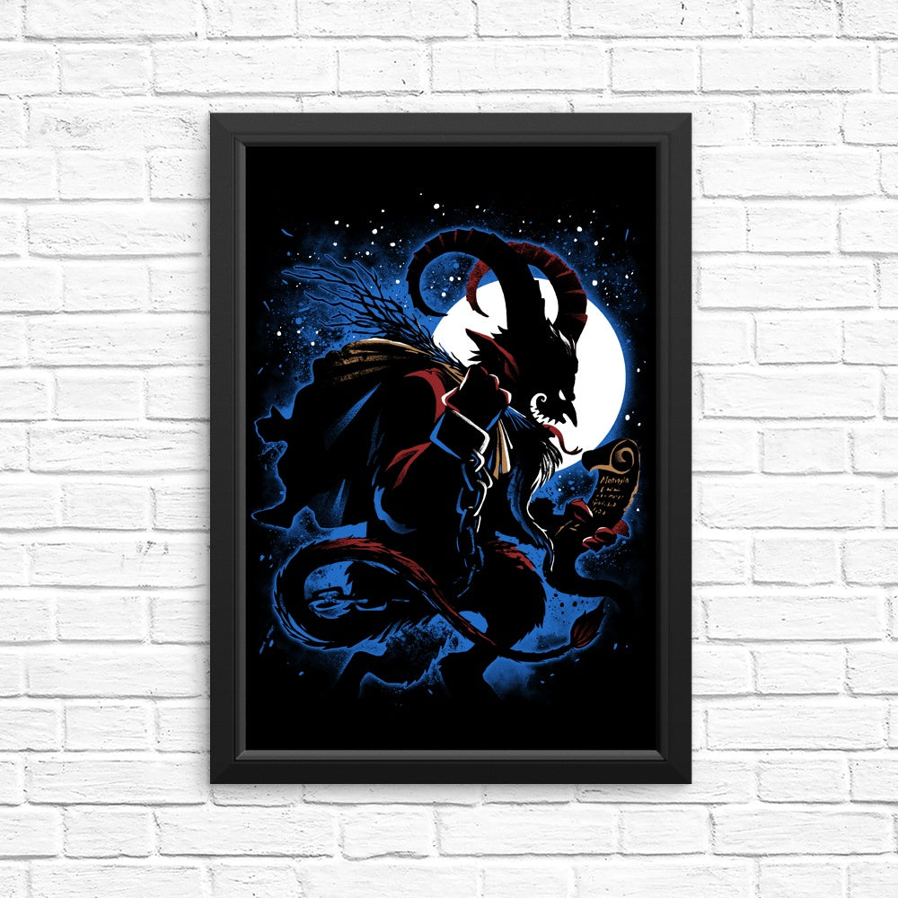 The Christmas Devil - Posters & Prints