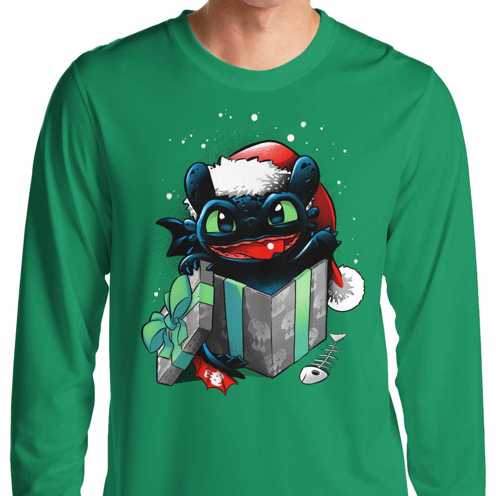 The Christmas Dragon - Long Sleeve T-Shirt