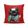 The Christmas Dragon - Throw Pillow