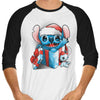 The Christmas Experiment - 3/4 Sleeve Raglan T-Shirt