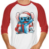 The Christmas Experiment - 3/4 Sleeve Raglan T-Shirt