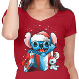 The Christmas Experiment - Women's V-Neck