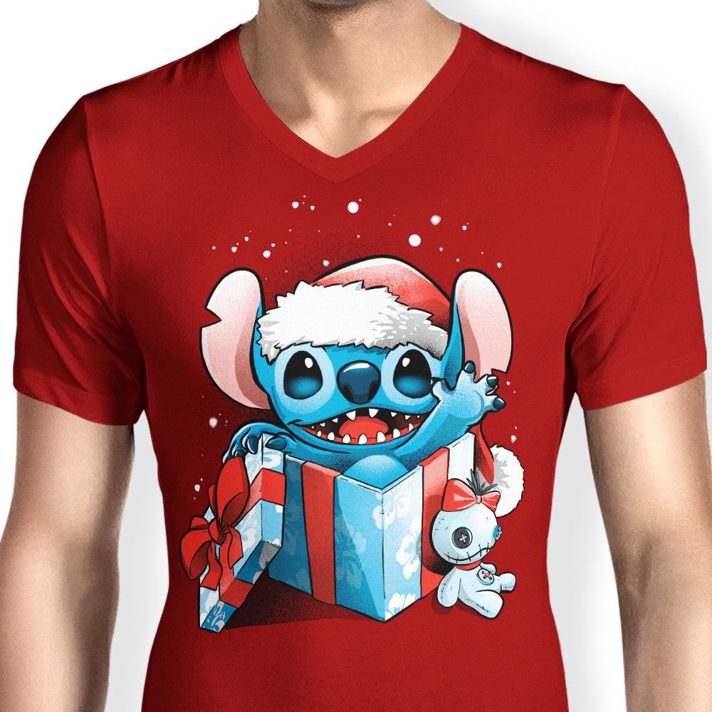 The Christmas Experiment - Men's V-Neck