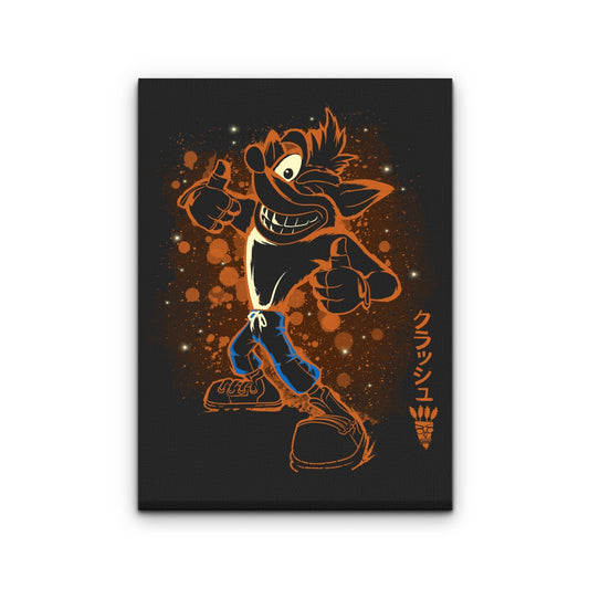 The Crash - Canvas Print