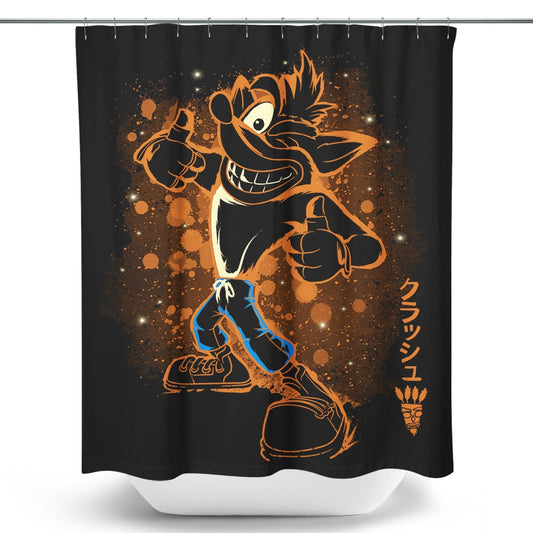 The Crash - Shower Curtain