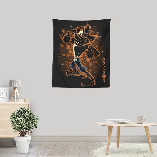 The Crash - Wall Tapestry
