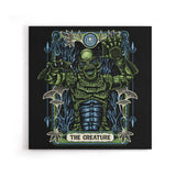 The Creature - Canvas Print