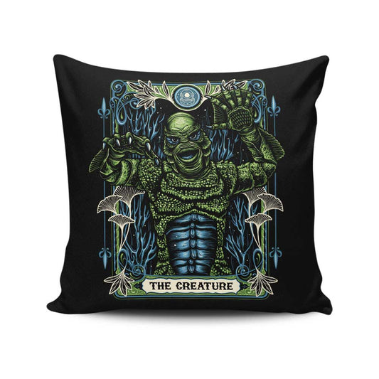 The Creature - Throw Pillow