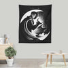 The Crescent Moon - Wall Tapestry