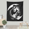 The Crescent Moon - Wall Tapestry