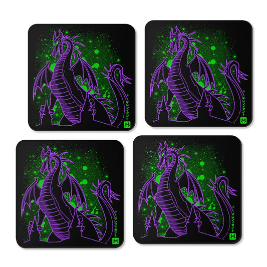 The Dark Dragon - Coasters