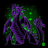 The Dark Dragon - Throw Pillow