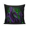 The Dark Dragon - Throw Pillow