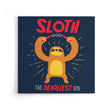 The Deadliest Sin - Canvas Print