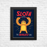 The Deadliest Sin - Posters & Prints