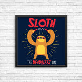 The Deadliest Sin - Posters & Prints