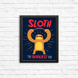 The Deadliest Sin - Posters & Prints