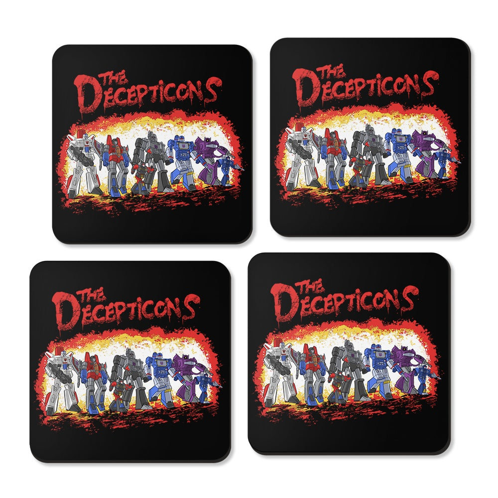 The Decepticons - Coasters