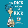 The Dick Known as Rick - Throw Pillow