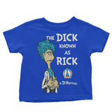The Dick Known as Rick - Youth Apparel