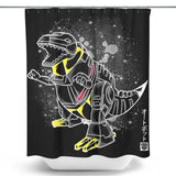 The Dino - Shower Curtain