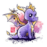 The Dragon and the Dragonfly - Posters & Prints