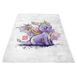 The Dragon and the Dragonfly - Fleece Blanket