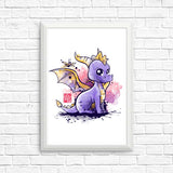 The Dragon and the Dragonfly - Posters & Prints
