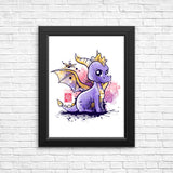The Dragon and the Dragonfly - Posters & Prints