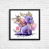 The Dragon and the Dragonfly - Posters & Prints