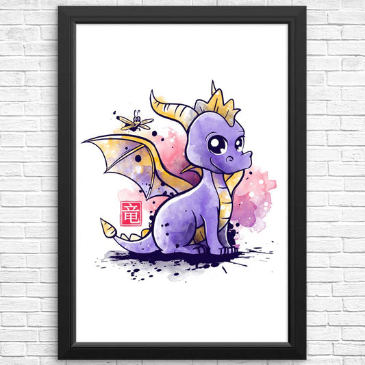 The Dragon and the Dragonfly - Posters & Prints