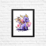 The Dragon and the Dragonfly - Posters & Prints