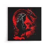 The Dragon Queen - Canvas Print
