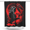 The Dragon Queen - Shower Curtain