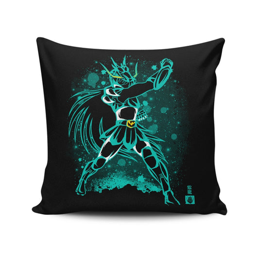 The Dragon Saint - Throw Pillow