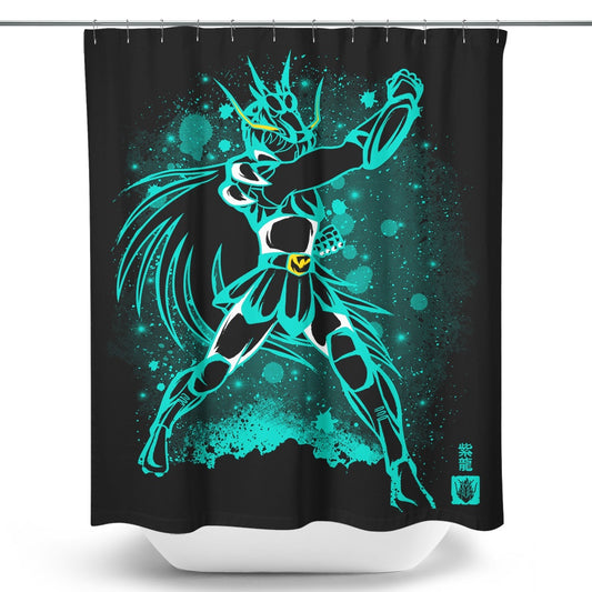 The Dragon Saint - Shower Curtain