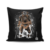 The Dragon Slayer - Throw Pillow