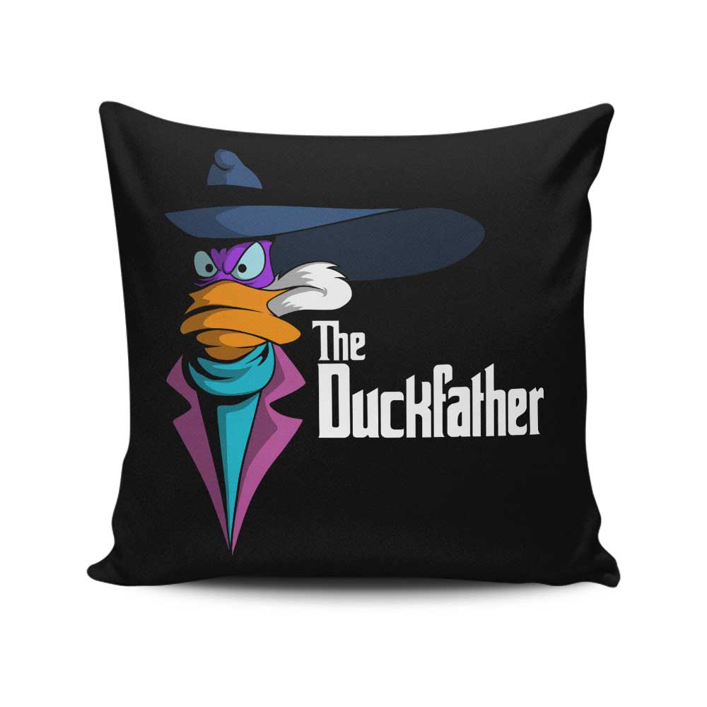 The Duckfather - Throw Pillow