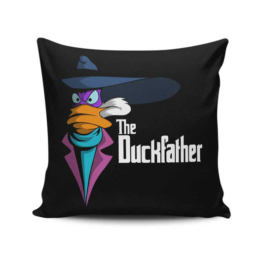The Duckfather - Throw Pillow
