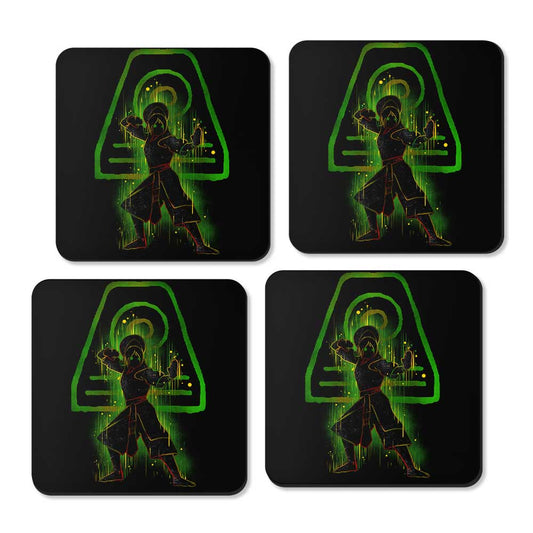 The Earth Bender - Coasters