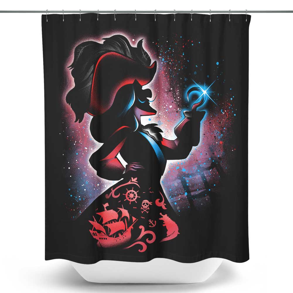 The Elegant Pirate - Shower Curtain