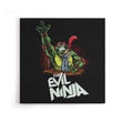 The Evil Ninja - Canvas Print