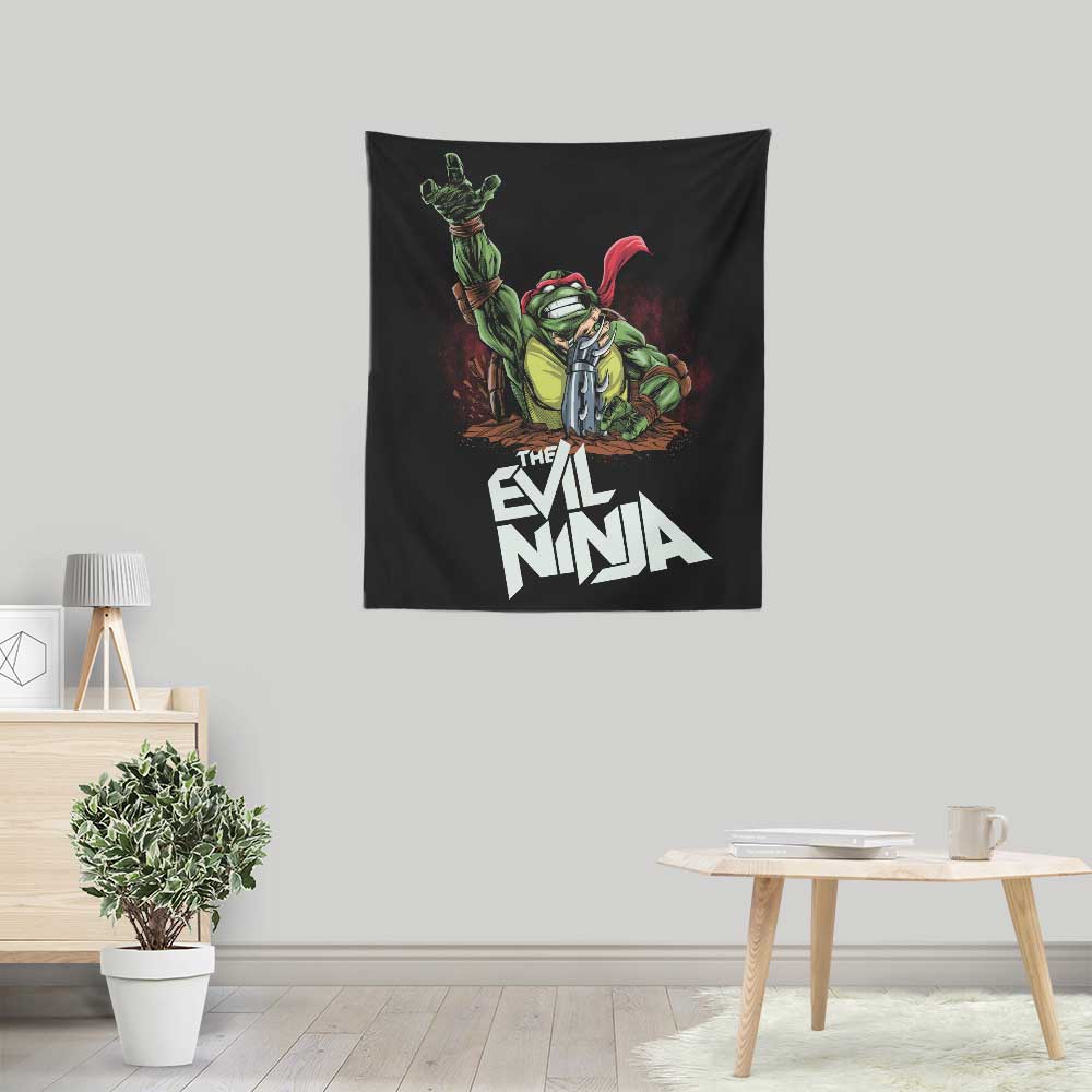 The Evil Ninja - Wall Tapestry