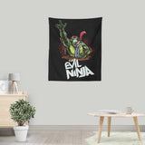 The Evil Ninja - Wall Tapestry
