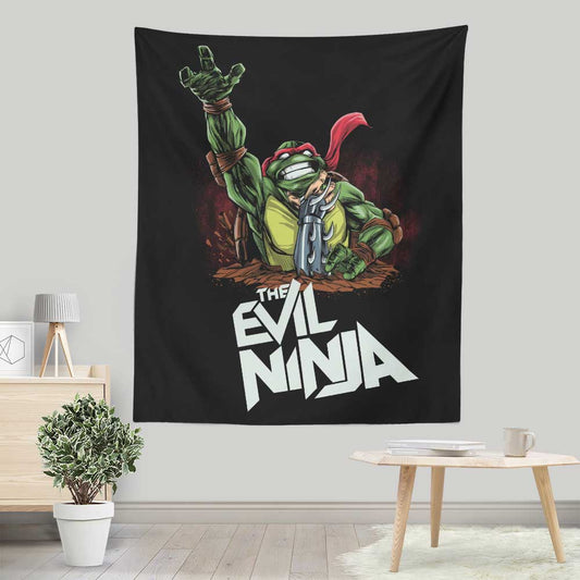 The Evil Ninja - Wall Tapestry