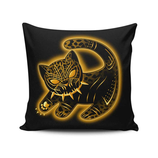 The False Panther King - Throw Pillow