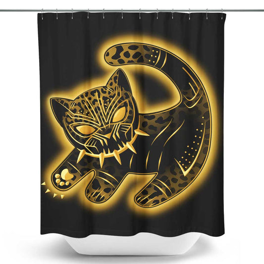 The False Panther King - Shower Curtain