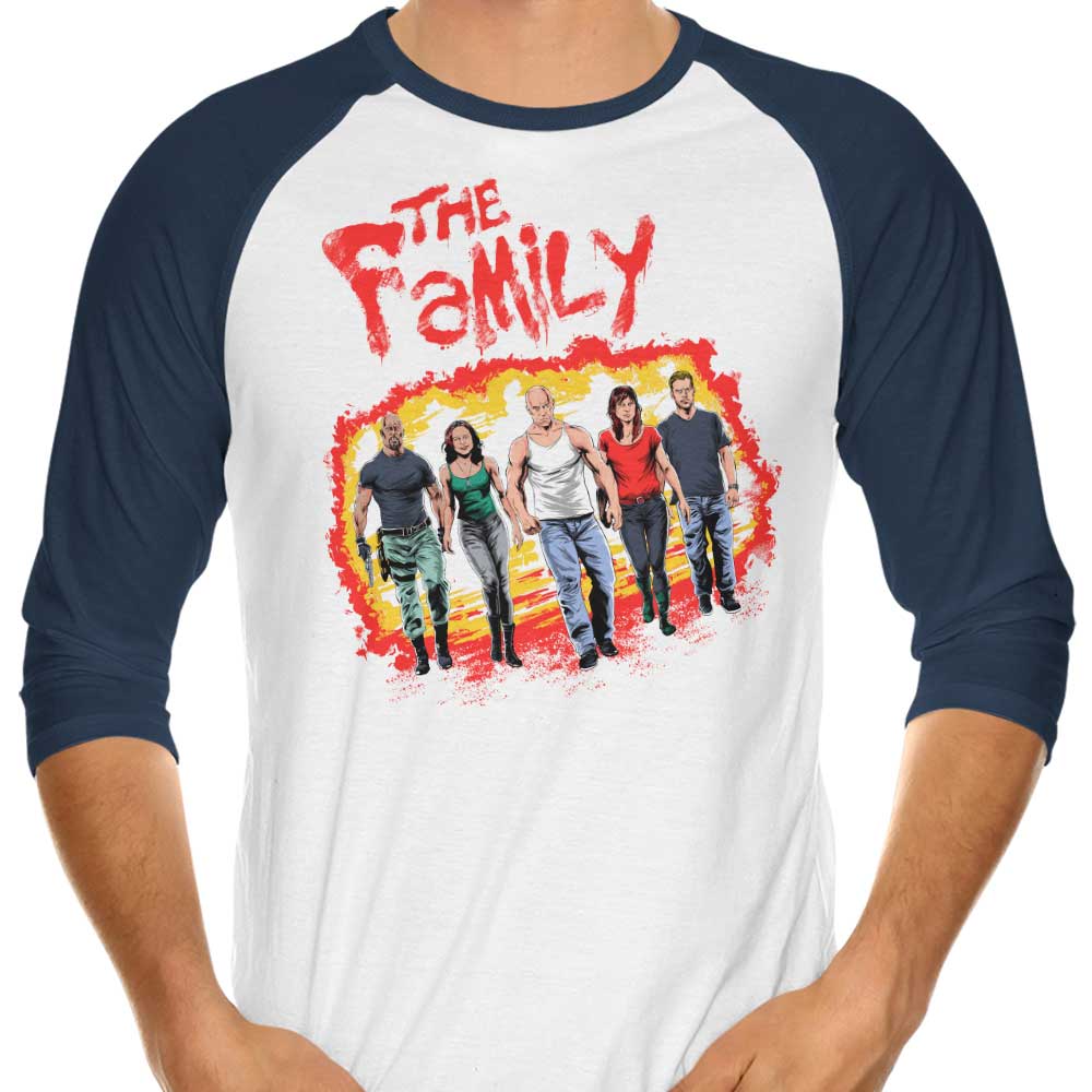 The Family - 3/4 Sleeve Raglan T-Shirt