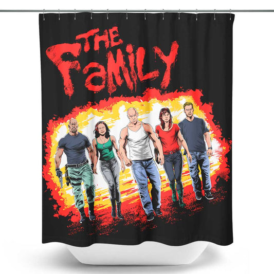 The Family - Shower Curtain