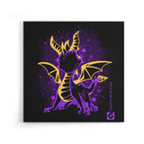 The Fiery Dragon - Canvas Print